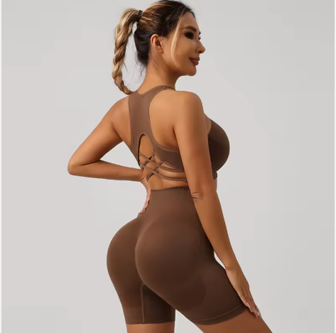 Second Skin Cross-Back Top – Lightweight Seamless Training Top